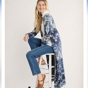 Pendleton Cotton Duster Cardigan BNWT xs